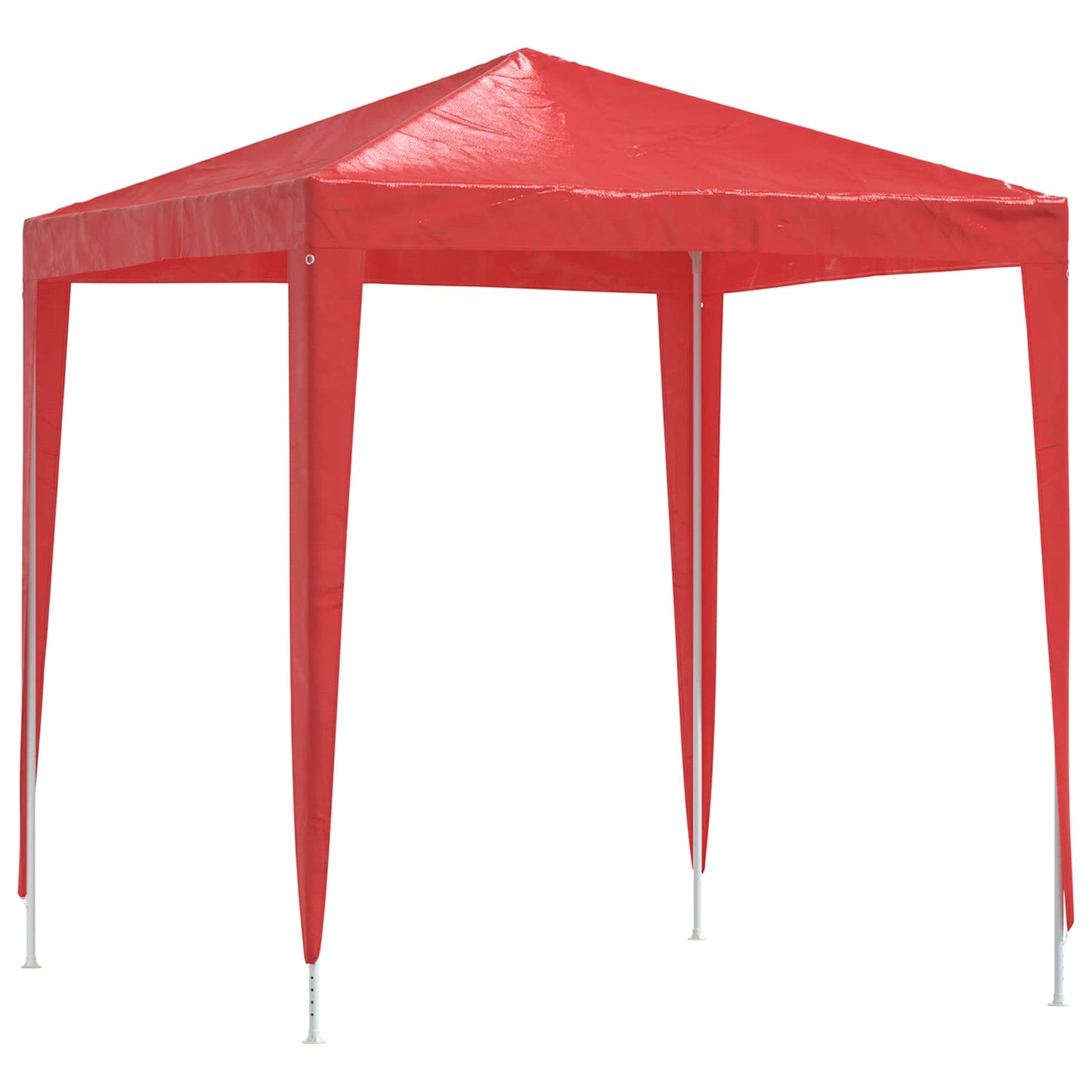 Party Tent 200 x 200 x 240 cm Rød PE og stål