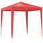 Party Tent 200 x 200 x 240 cm Rød PE og stål