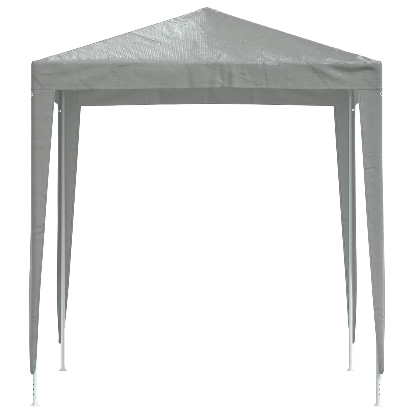 Party Tent 200 x 200 x 240 cm Lysegrå PE og stål