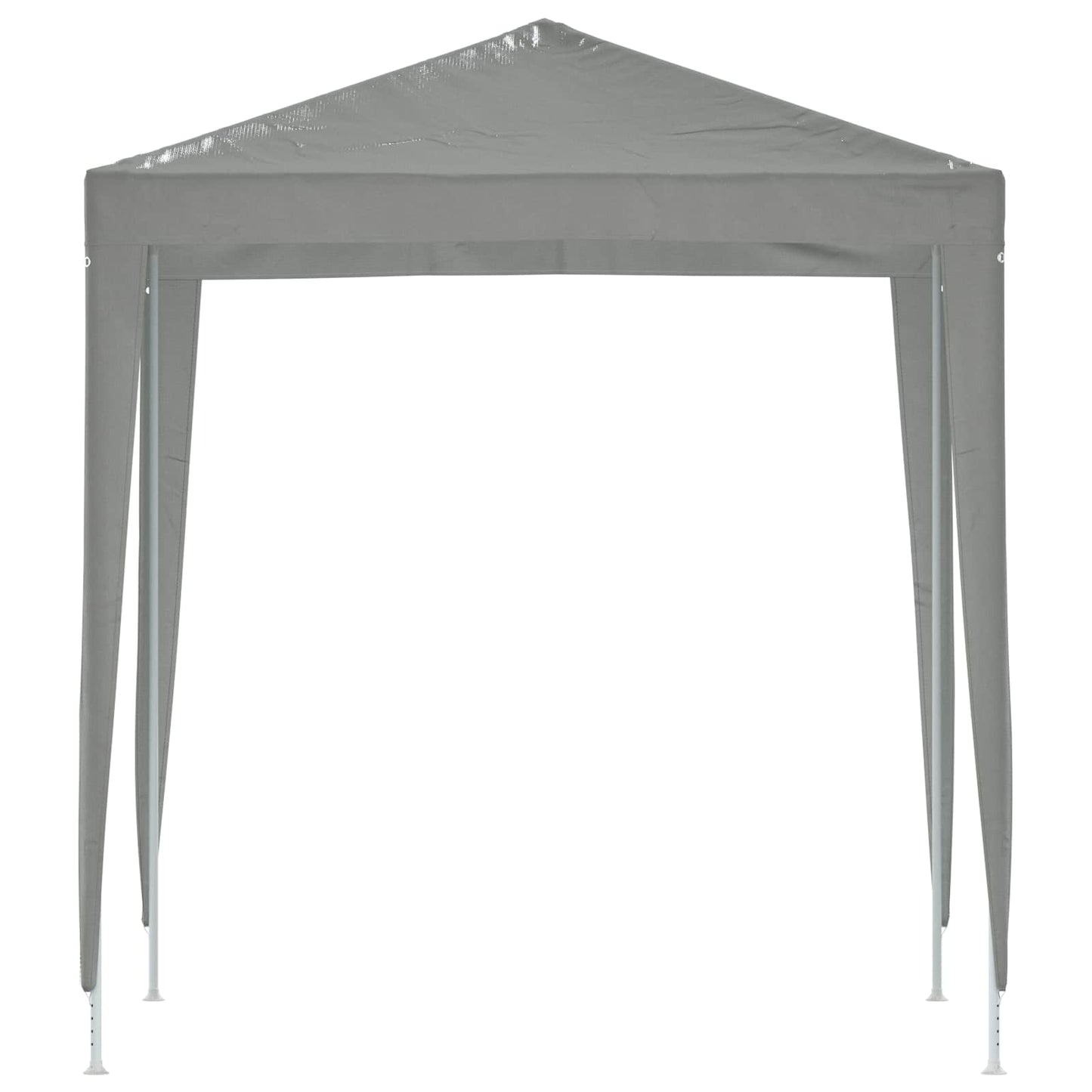 Party Tent 200 x 200 x 240 cm Lysegrå PE og stål
