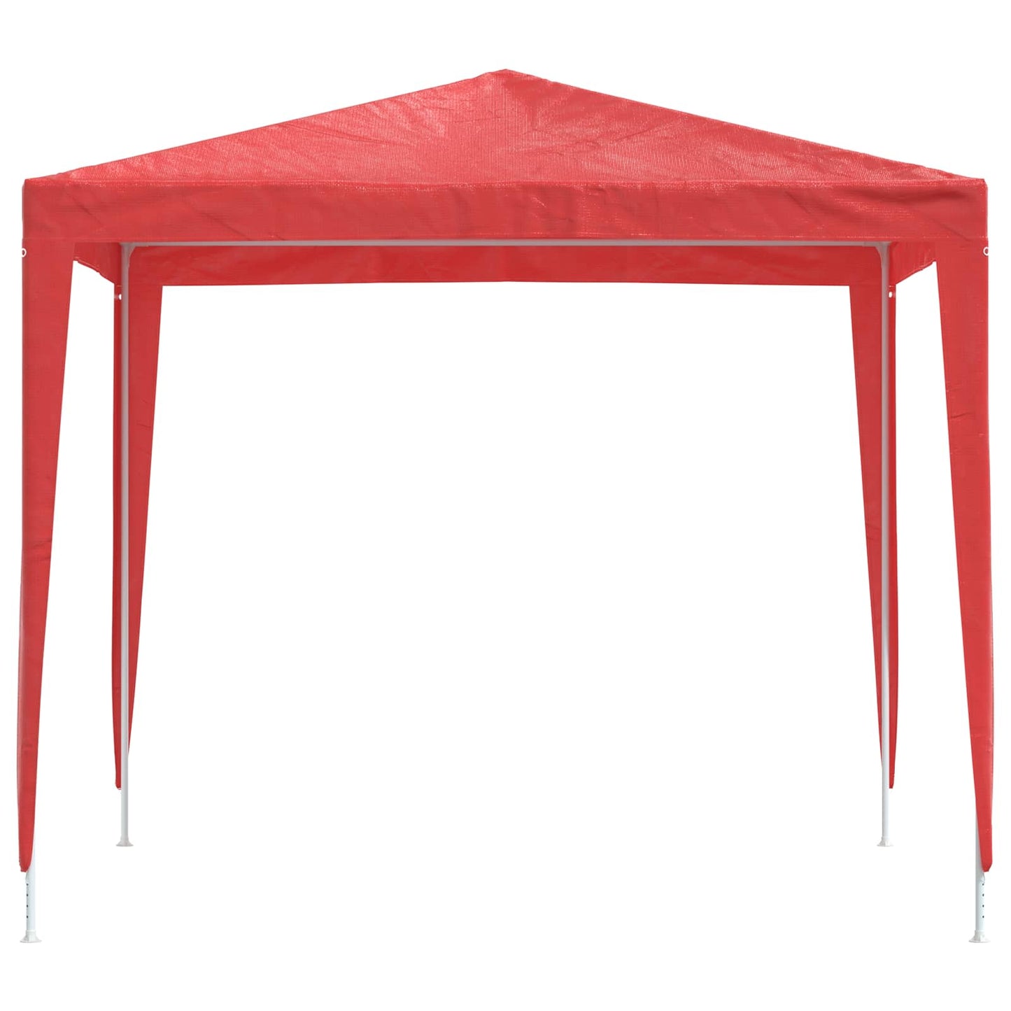 Party Tent 250 x 250 x 240 cm Rød PE og stål