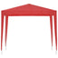 Party Tent 250 x 250 x 240 cm Rød PE og stål