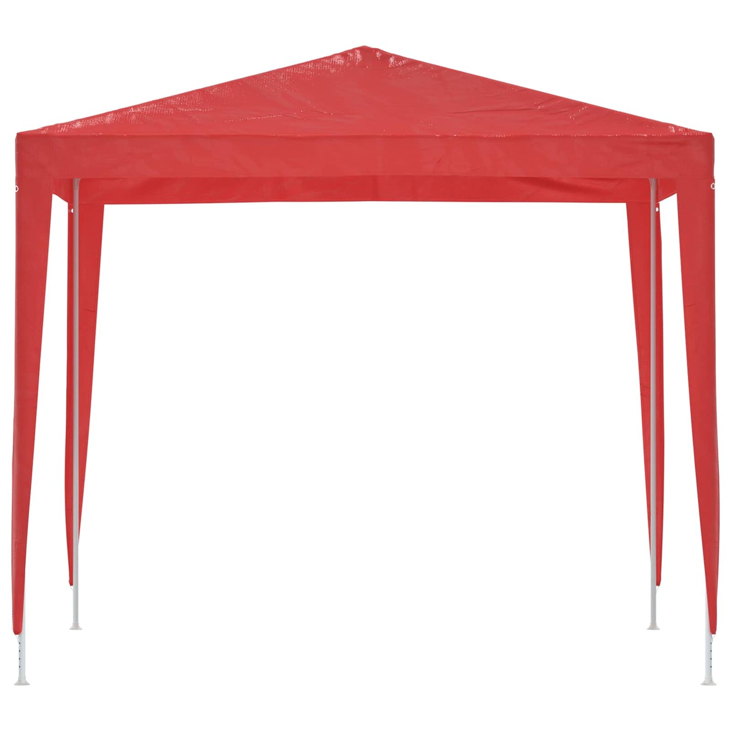 Party Tent 250 x 250 x 240 cm Rød PE og stål