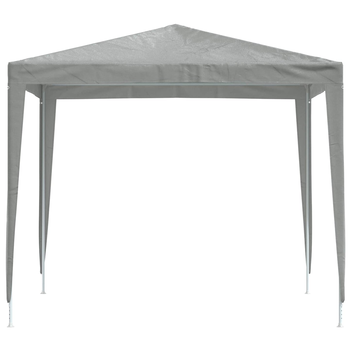 Party Tent 250 x 250 x 240 cm Lysegrå PE og stål