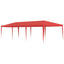 Party Tent Rød 900 x 300 x 255 cm PE og stål