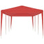 Party Tent Rød 900 x 300 x 255 cm PE og stål