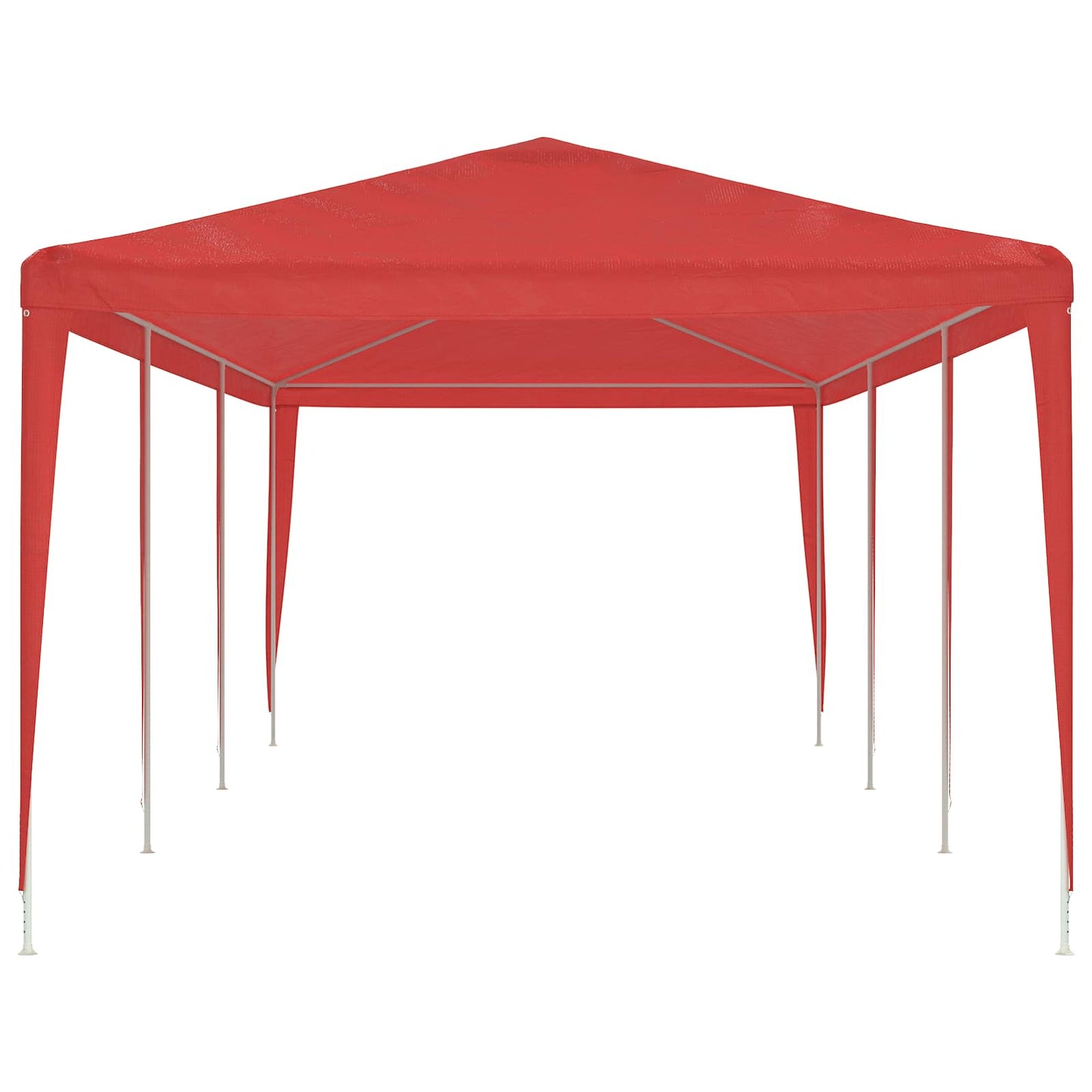 Party Tent Rød 900 x 300 x 255 cm PE og stål