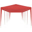Party Tent Rød 1200 x 300 x 255 cm PE og stål