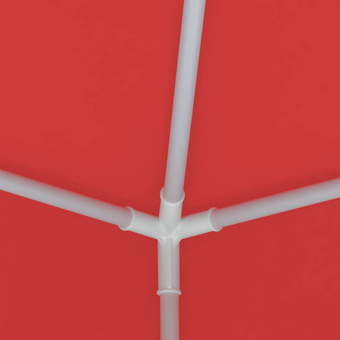 Party Tent 200 x 200 x 240 cm Rød PE og stål