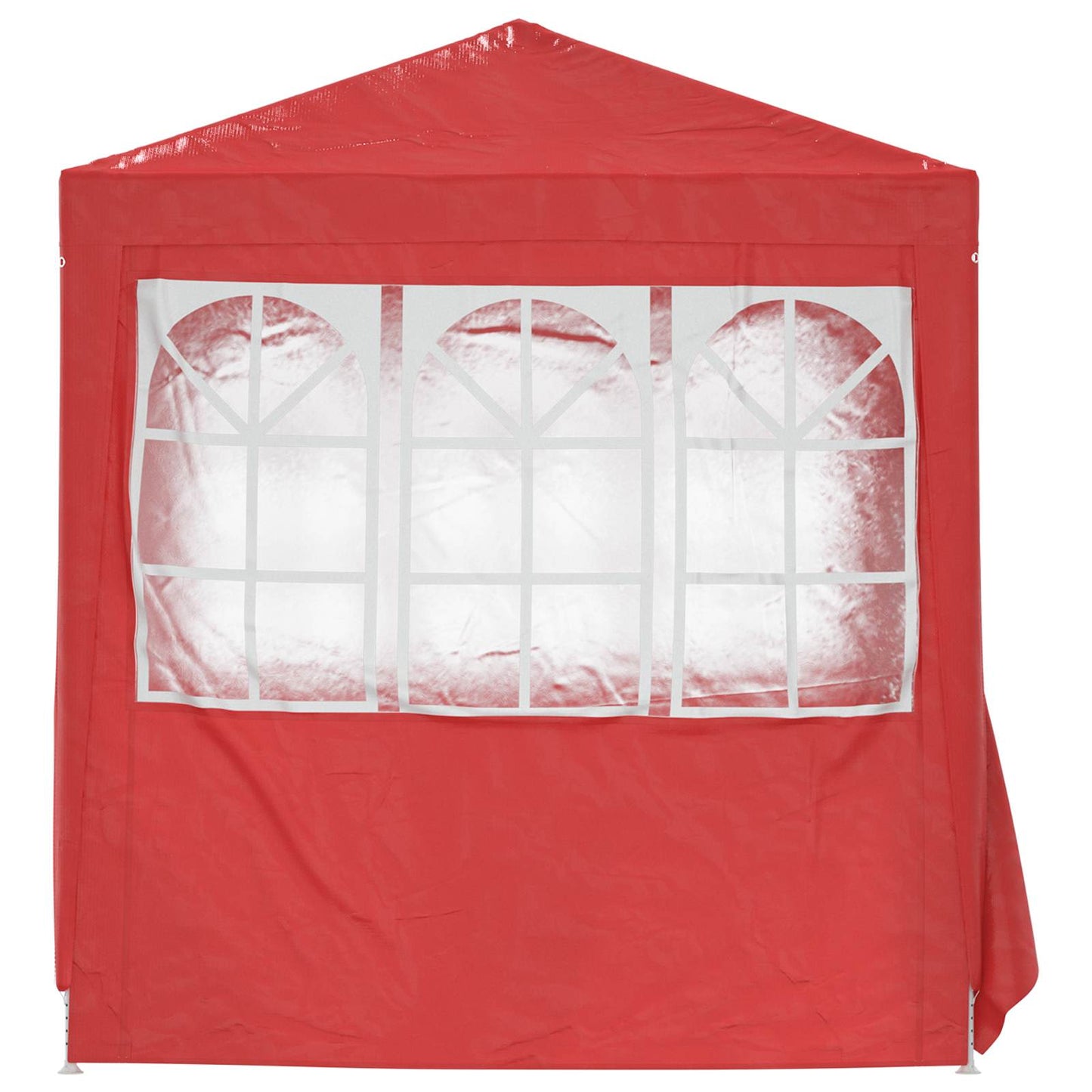 Party Tent 200 x 200 x 240 cm Rød PE og stål