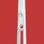 Party Tent 250 x 250 x 240 cm Rød PE og stål