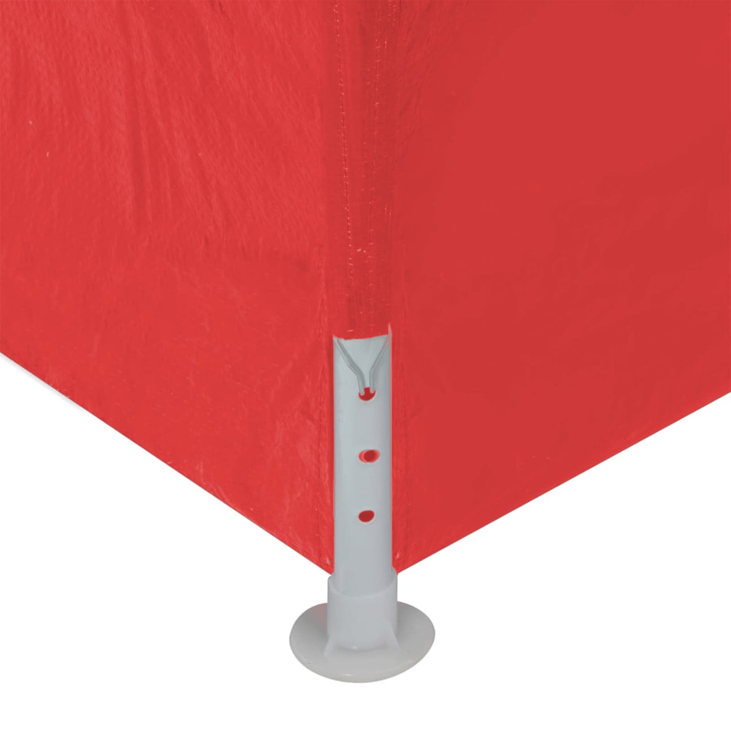 Party Tent 300 x 300 x 255 cm Rød PE og stål