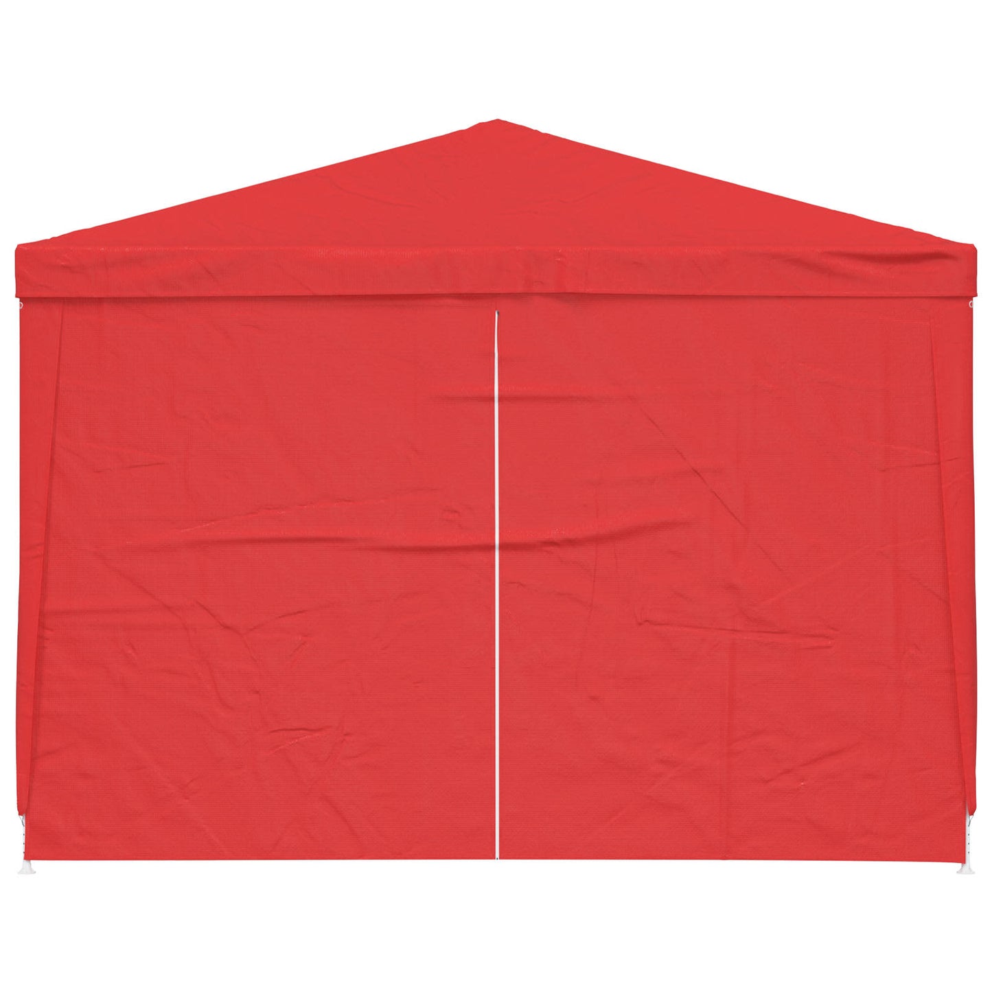 Party Tent 300 x 300 x 255 cm Rød PE og stål
