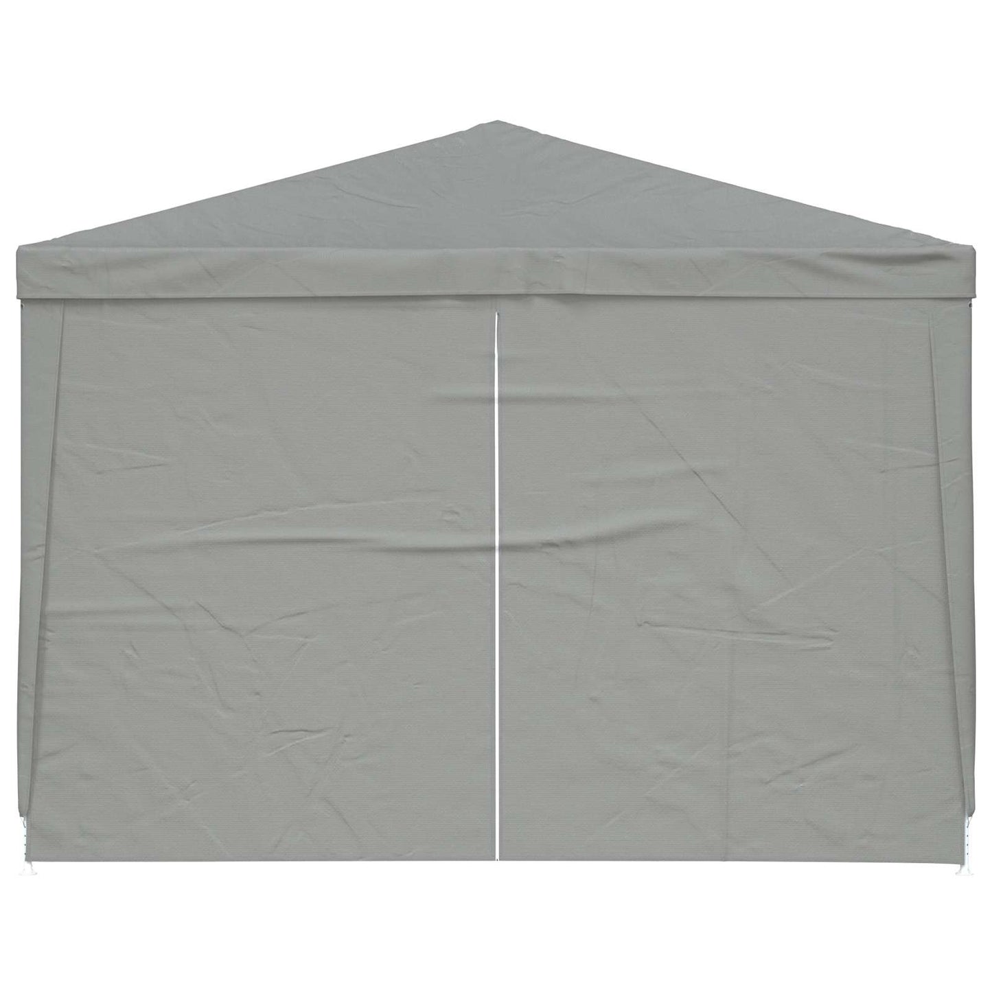 Party Tent 300 x 300 x 255 cm Lysegrå PE og stål
