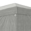 Party Tent 900 x 300 x 255 cm Lysegrå PE og stål