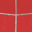 Party Tent 1200 x 300 x 255 cm Rød PE og stål
