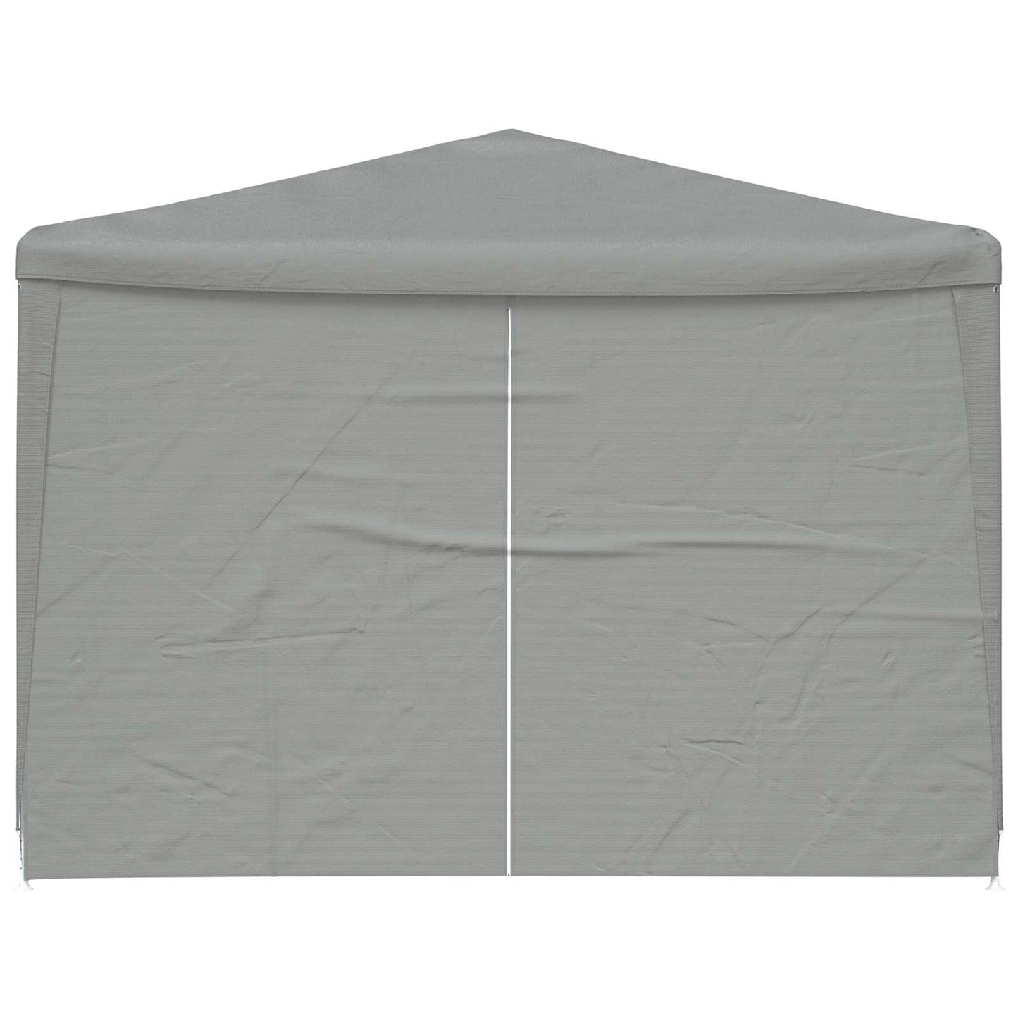 Party Tent 1200 x 300 x 255 cm Lysegrå PE og stål