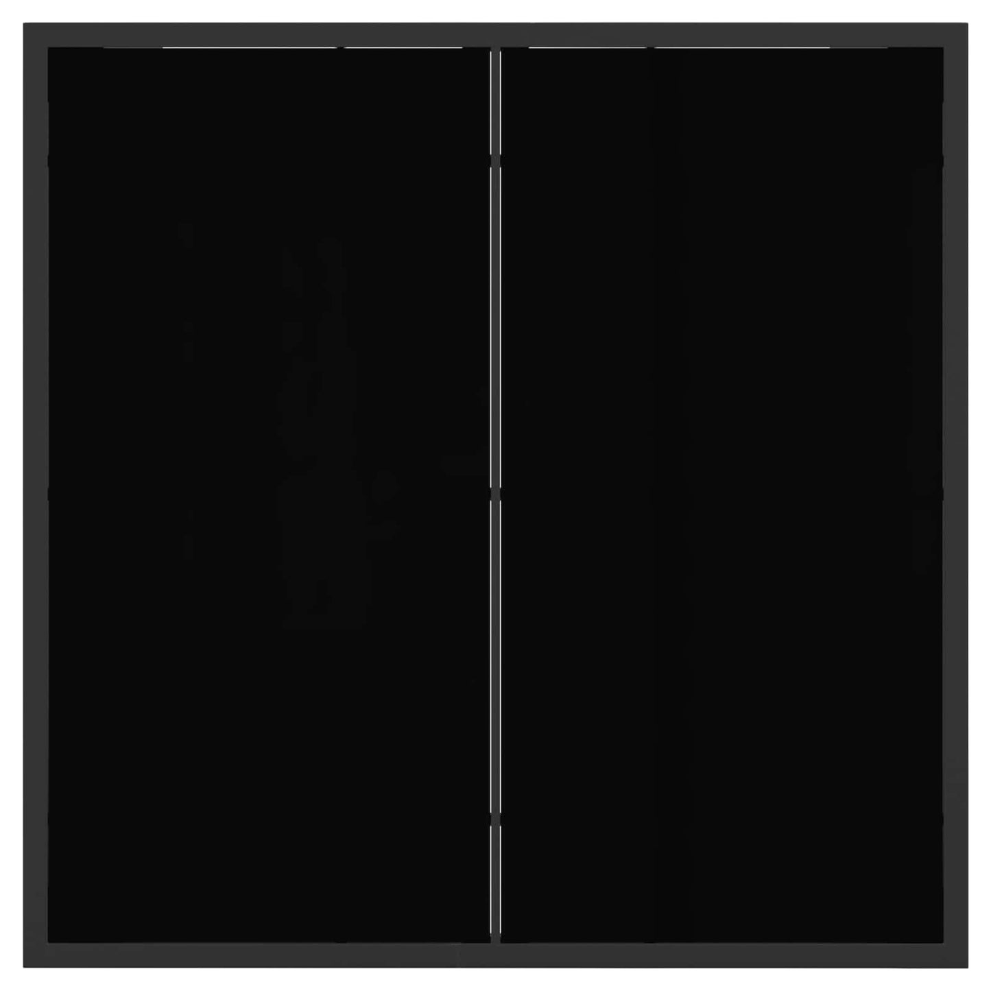Have møbel sæt 3 pcs Sort og Anthracit 80 x 80 x 73 cm