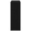 Boghylde Sort eg 100 x 33 x 94,5 cm Konstrueret træ