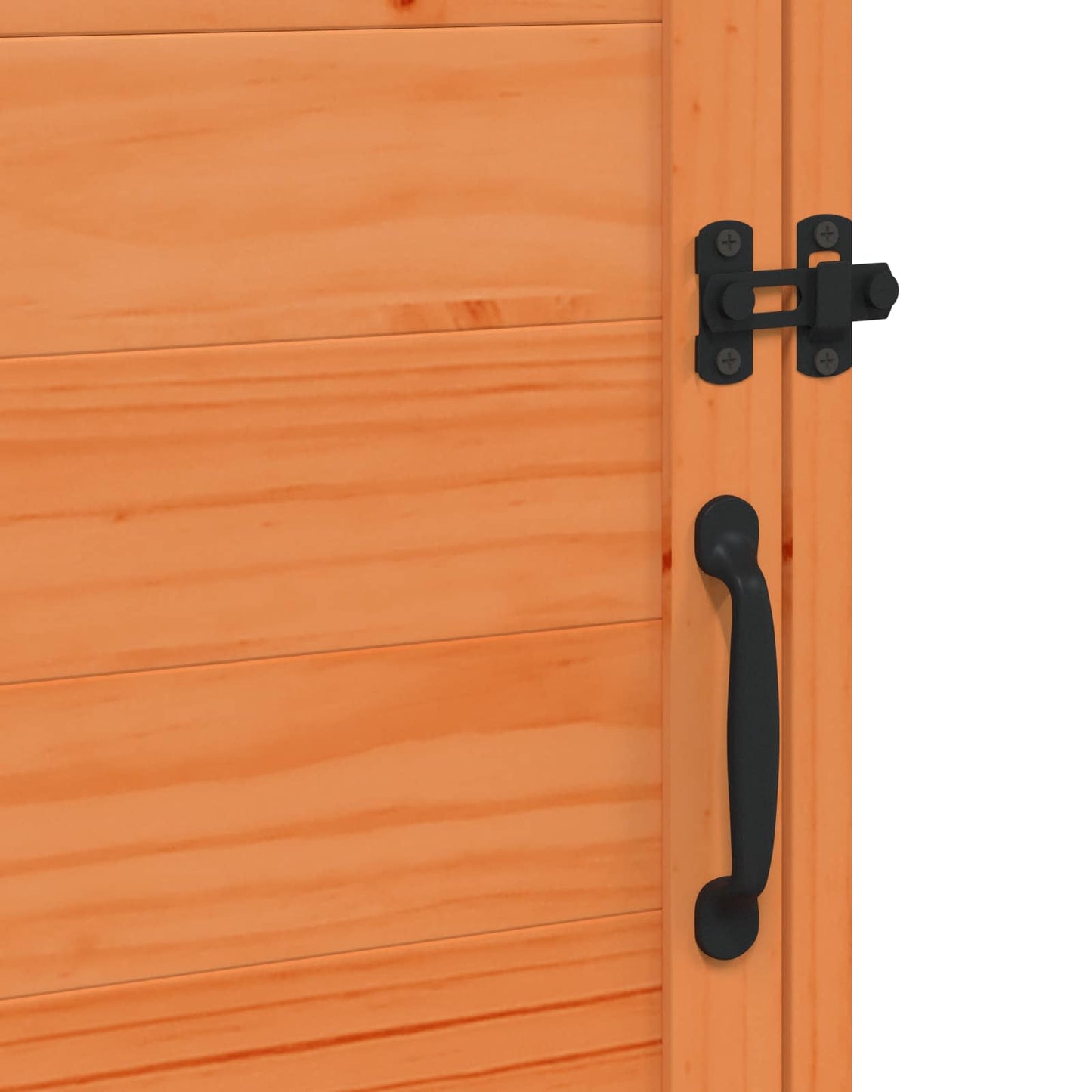 Have Skur med tag Brun 59 x 56 x 113,5 cm Massivt Fyrretræ