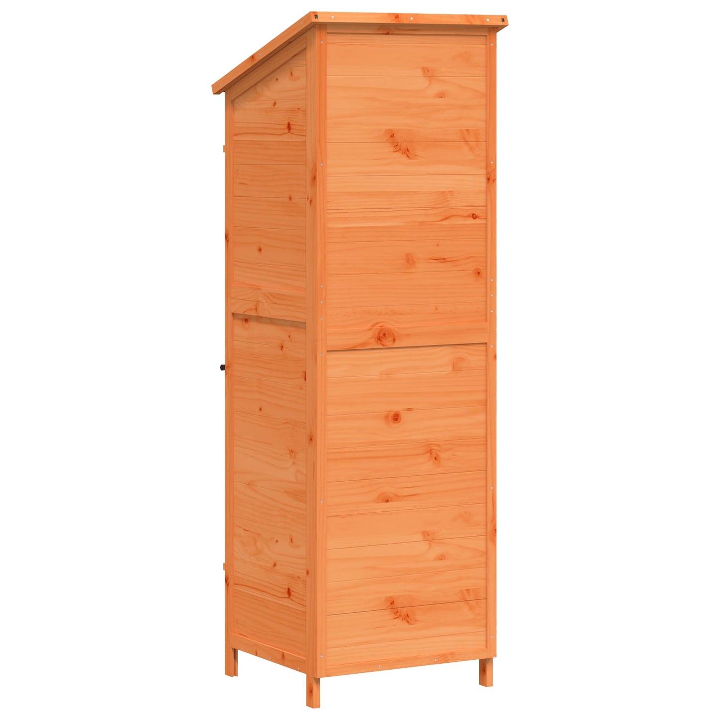 Have Skur med tag Brun 59,5 x 56 x 176,5 cm Massivt Fyrretræ