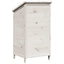 Have Skur med tag Hvid 59 x 56 x 113,5 cm Massivt Fyrretræ