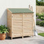 Have Skur Naturfarvet 106 x 56 x 113,5 cm Massivt Fyrretræ