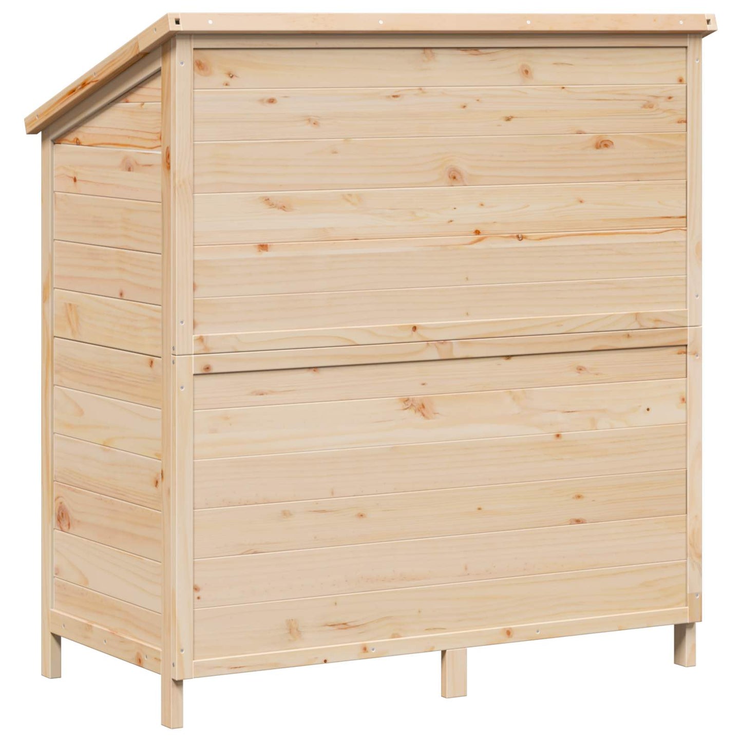 Have Skur Naturfarvet 106 x 56 x 113,5 cm Massivt Fyrretræ