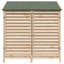 Have Skur Naturfarvet 106 x 56 x 113,5 cm Massivt Fyrretræ