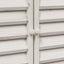 Have Skur med tag Hvid 106 x 56 x 113,5 cm Massivt Fyrretræ