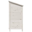 Have Skur med tag Hvid 106 x 56 x 113,5 cm Massivt Fyrretræ