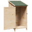 Have Skur Naturfarvet 59,5 x 56 x 113,5 cm Massivt Fyrretræ