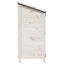 Have Skur med tag Hvid 59,5 x 56 x 113,5 cm Massivt Fyrretræ