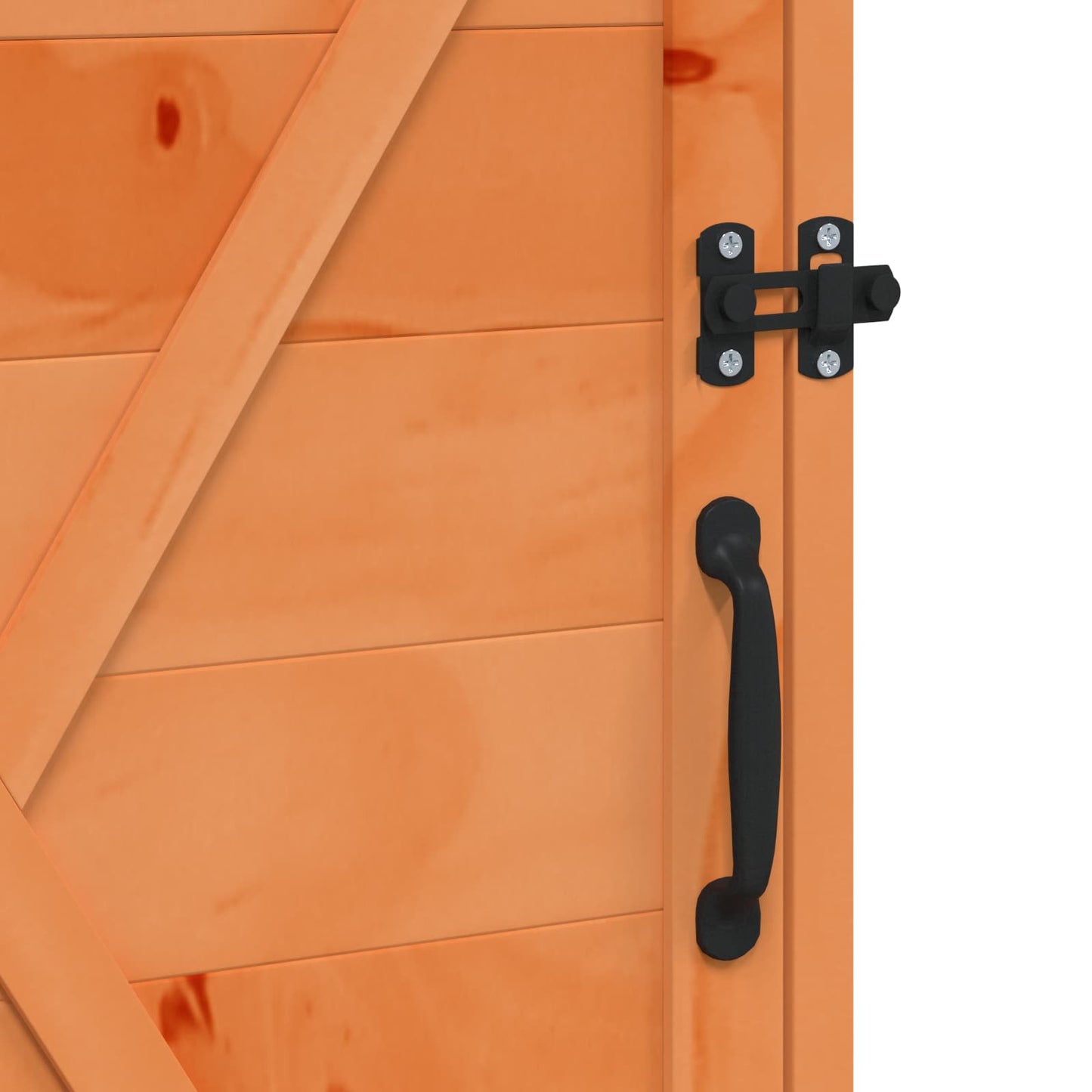 Have Skur med tag Brun 59,5 x 56 x 113,5 cm Massivt Fyrretræ