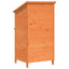 Have Skur med tag Brun 59,5 x 56 x 113,5 cm Massivt Fyrretræ