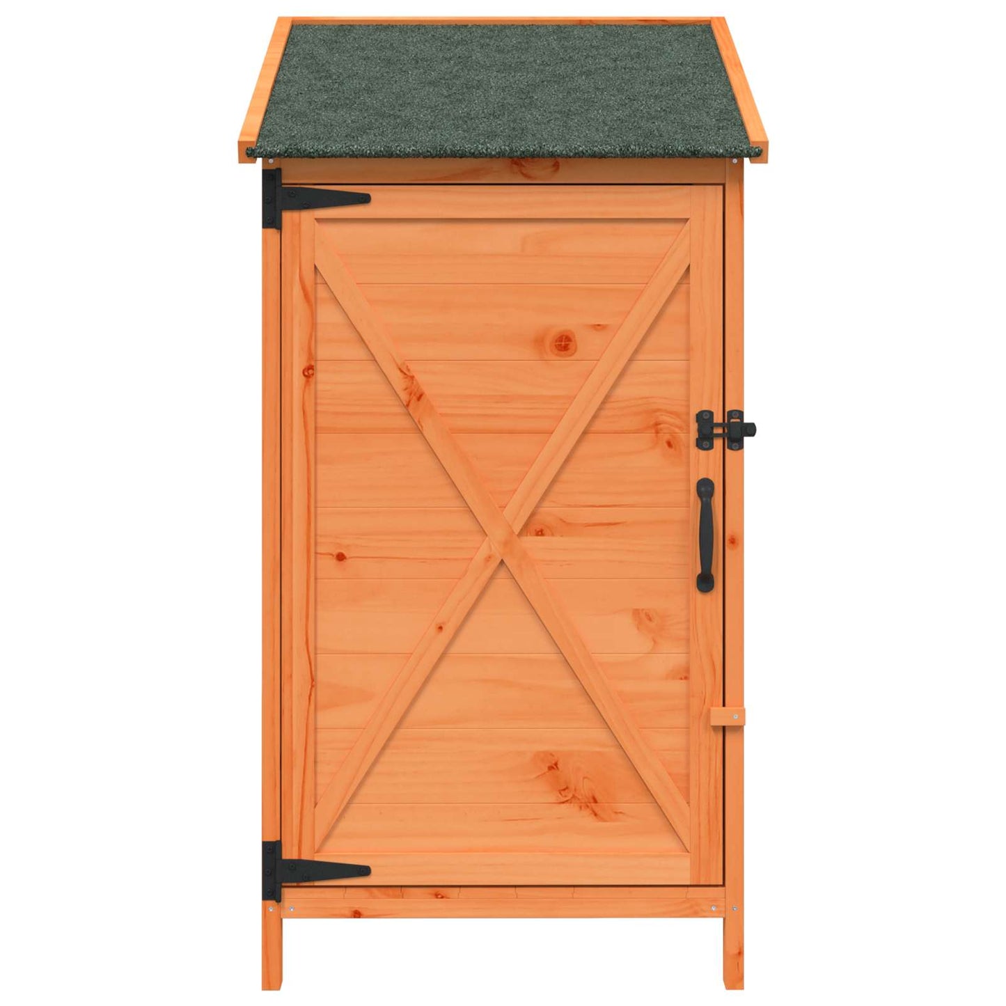 Have Skur med tag Brun 59,5 x 56 x 113,5 cm Massivt Fyrretræ