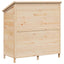 Have Skur Naturfarvet 106 x 56 x 113,5 cm Massivt Fyrretræ