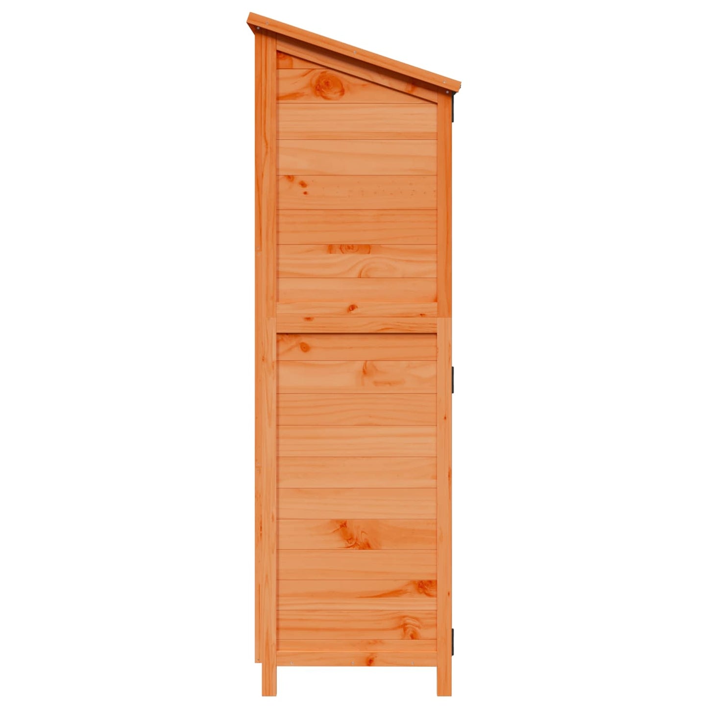 Have Skur med tag Brun 106 x 56 x 176,5 cm Massivt Fyrretræ