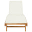 Solstol Brun og cremefarvet Polyester