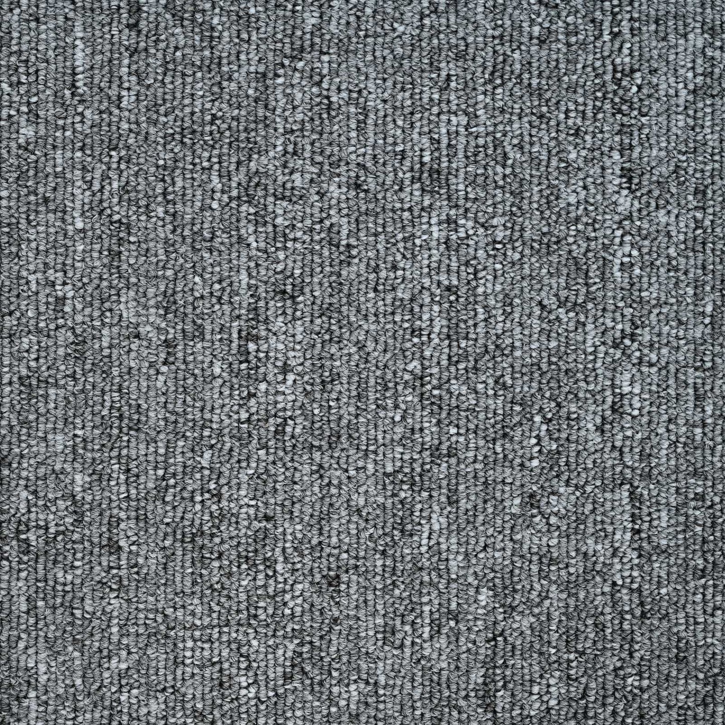 Tæppeflise Lysegrå 50 x 50 cm 20 pcs PP og Bitumen