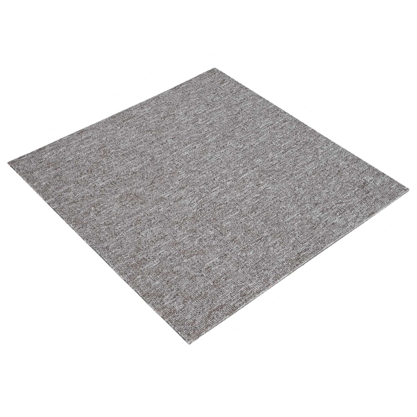 Tæppeflise Brun 50 x 50 cm 20 pcs PP og Bitumen
