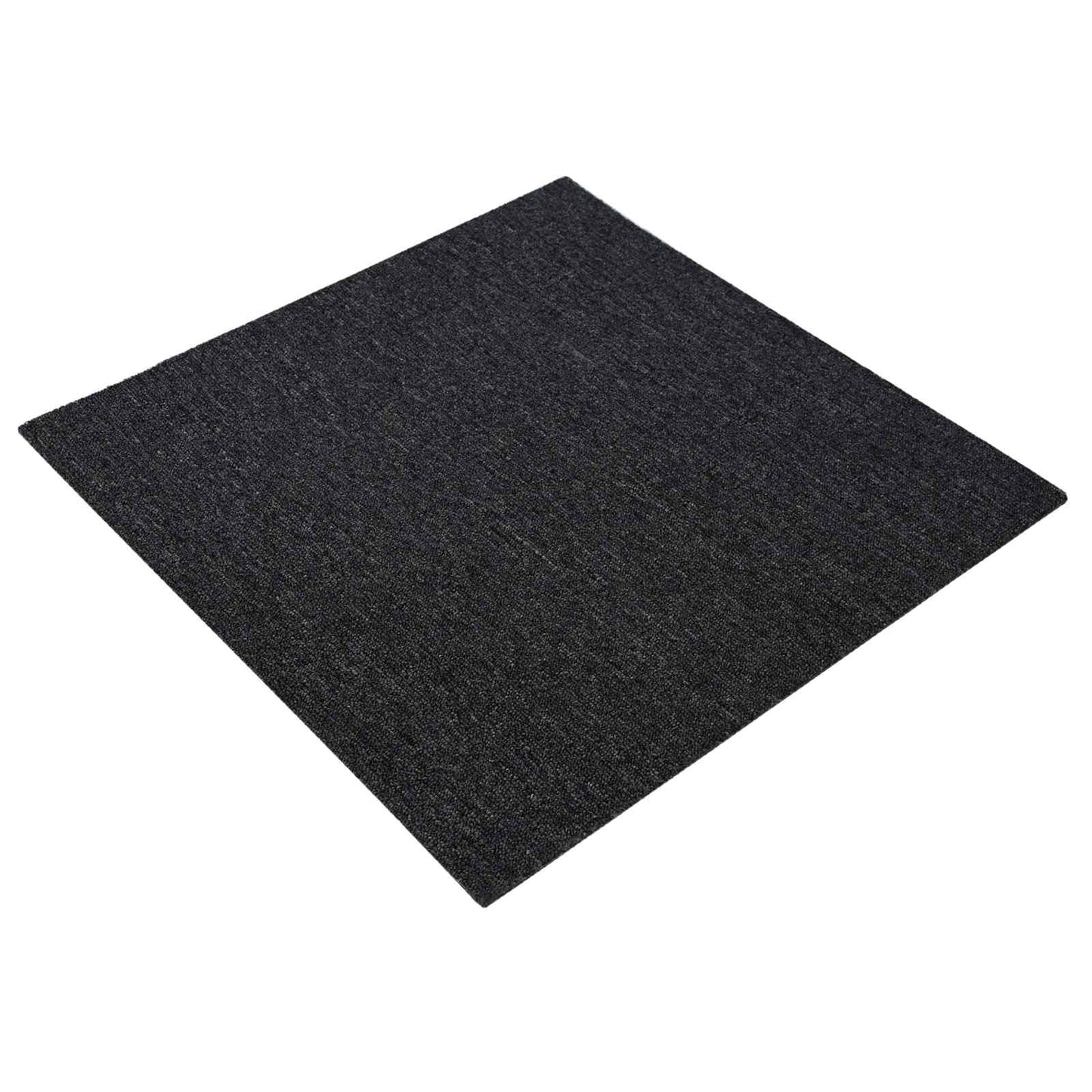 Tæppeflise Mørkegrå 50 x 50 cm 4 pcs PP og Bitumen