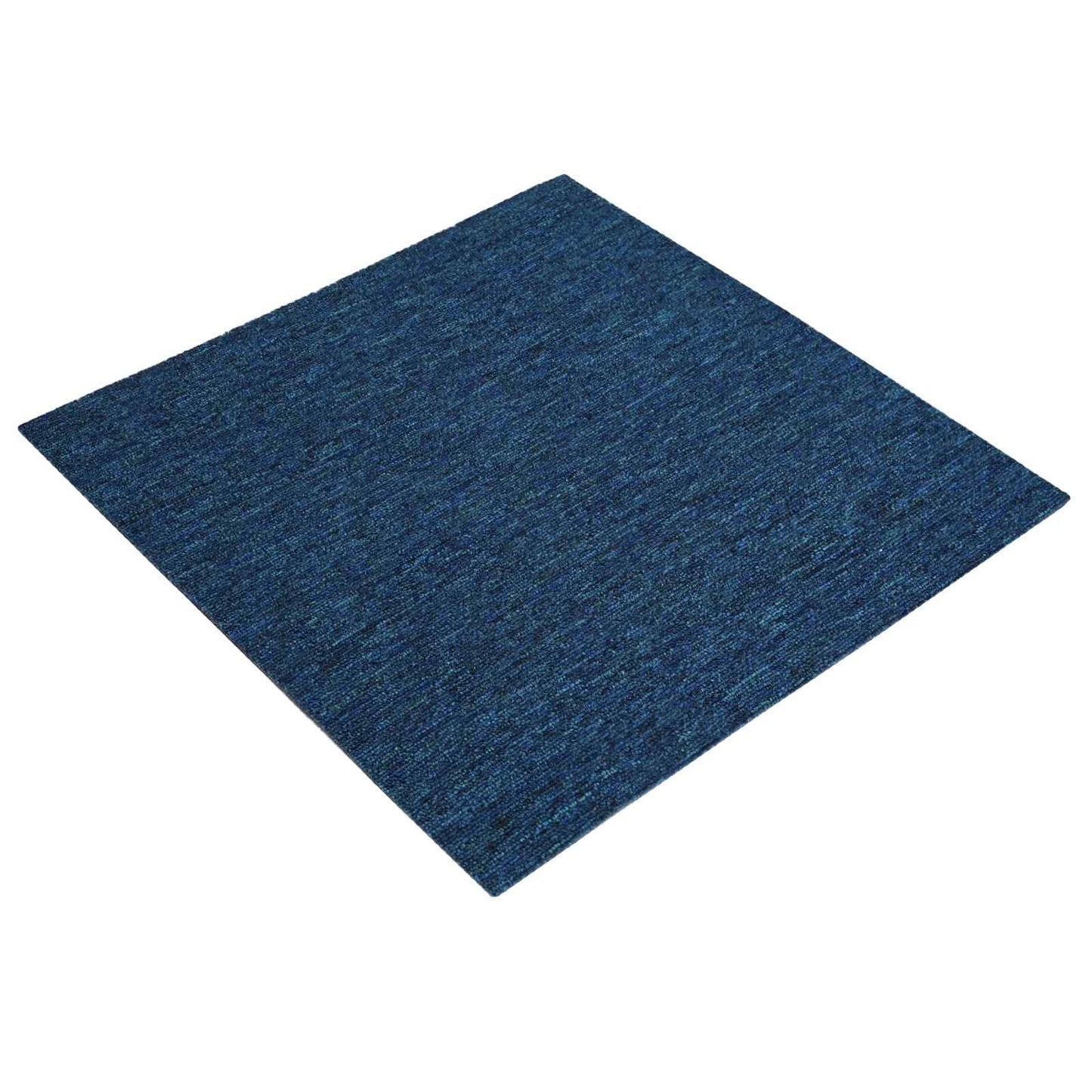 Tæppeflise Blå 50 x 50 cm 4 pcs PP og Bitumen