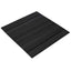 Tæppeflise Stripet Lysegrå 50 x 50 cm 20 pcs PP og Bitumen