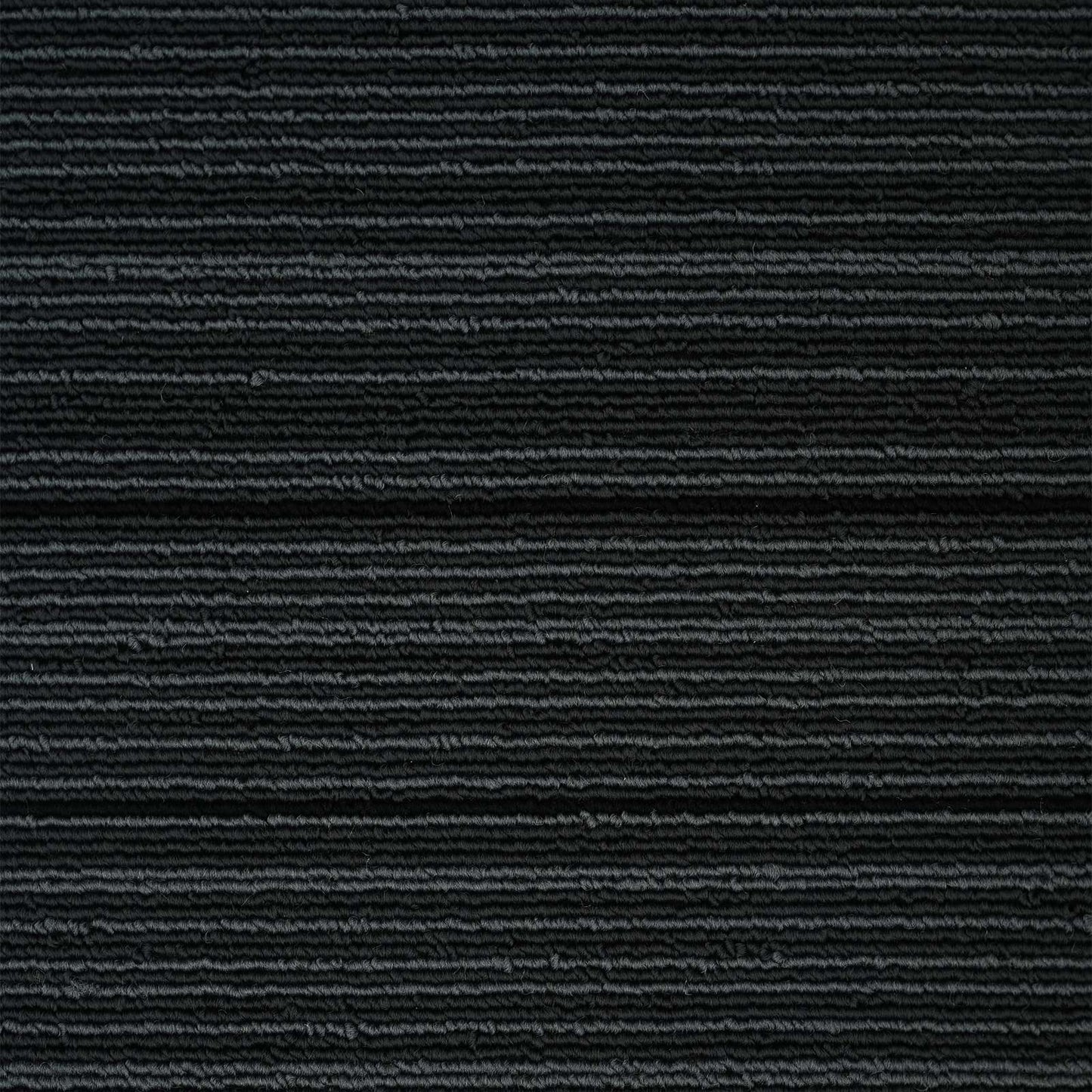 Tæppeflise Stripet Lysegrå 50 x 50 cm 20 pcs PP og Bitumen