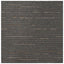 Tæppeflise Stribet Mørkebrun 50 x 50 cm 20 pcs PP og Bitumen