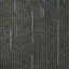 Tæppeflise Stribet Lys Grøn 50 x 50 cm 20 pcs PP og Bitumen