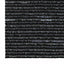 Tæppeflise Stribet Sort 50 x 50 cm 4 pcs PP og Bitumen