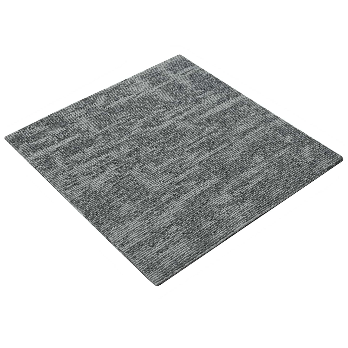 Tæppeflise Sten grå 50 x 50 cm 36 pcs PP og Bitumen