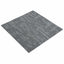 Tæppeflise Betongrå 50 x 50 cm 4 pcs PP og Bitumen